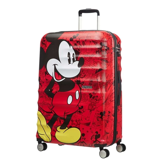 American Tourister Wavebreaker Disney Spinner 77 Mickey Comics Red 3 American Tourister Wavebreaker Disney Spinner 77 Mickey Comics Red