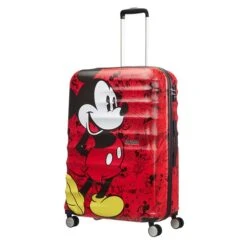 American Tourister Wavebreaker Disney Spinner 77 Mickey Comics Red 13 American Tourister Wavebreaker Disney Spinner 77 Mickey Comics Red -Samsoni Koffers Winkel image 1025