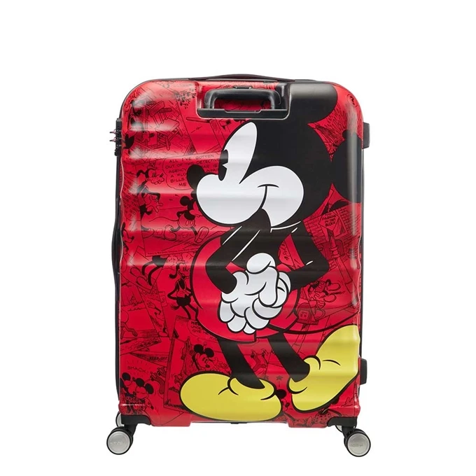 American Tourister Wavebreaker Disney Spinner 77 Mickey Comics Red 6 American Tourister Wavebreaker Disney Spinner 77 Mickey Comics Red - Afbeelding 4