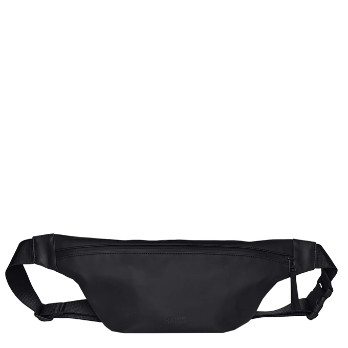 Rains Bum Bag Black 3 Rains Bum Bag Black