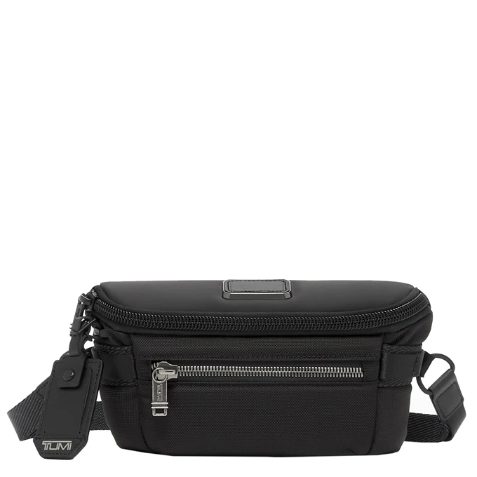 Tumi Alpha Bravo Classified Waist Pack Black 3 Tumi Alpha Bravo Classified Waist Pack Black