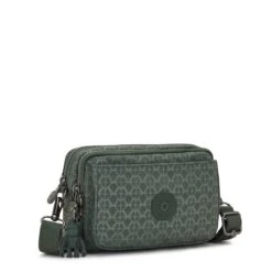 Kipling Abanu Multi Sign Green Emb 14 Kipling Abanu Multi Sign Green Emb -Samsoni Koffers Winkel image 2108