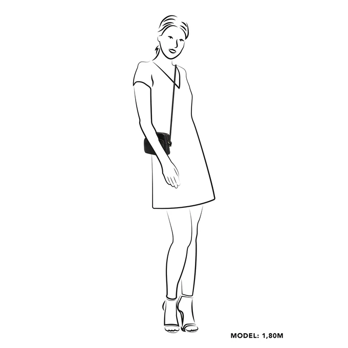 Micmacbags Daydreamer Schoudertas Zwart 3 Micmacbags Daydreamer Schoudertas Zwart - Afbeelding 2