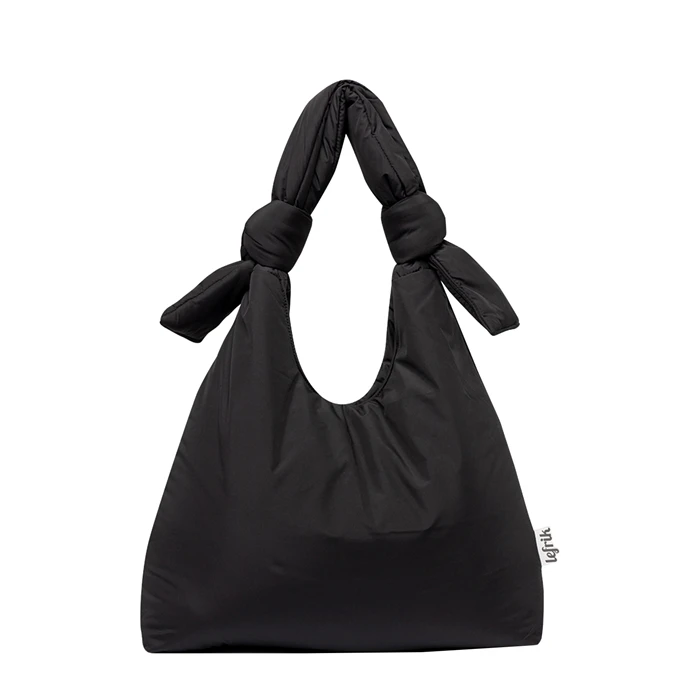 Lefrik Biwa Schoudertas Puffy Black 3 Lefrik Biwa Schoudertas Puffy Black