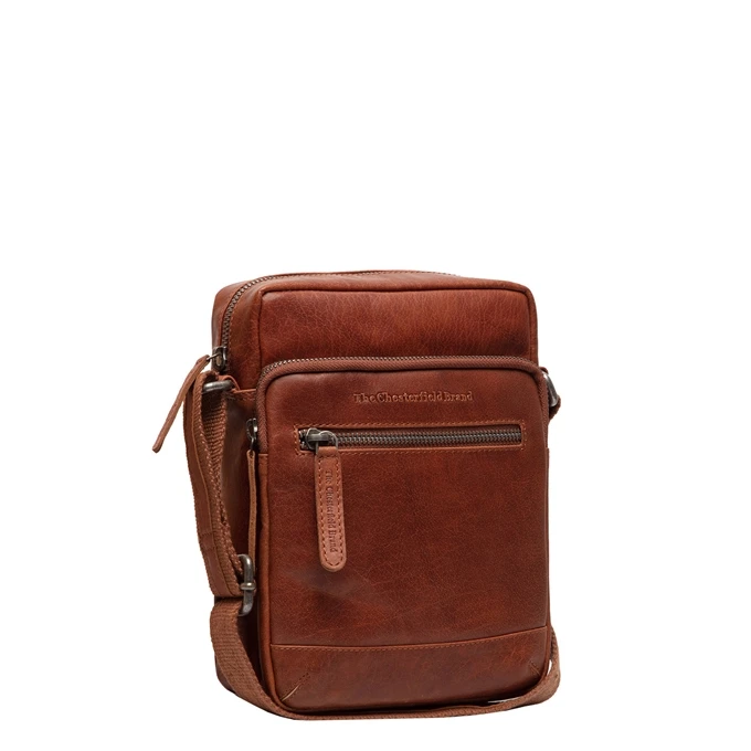 The Chesterfield Brand Arenas Schoudertas Cognac 3 The Chesterfield Brand Arenas Schoudertas Cognac