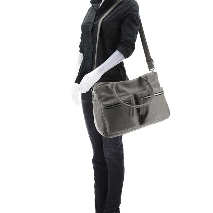 Wimona Alessia Schoudertas Grey 1104 8 Wimona Alessia Schoudertas Grey 1104 - Afbeelding 6