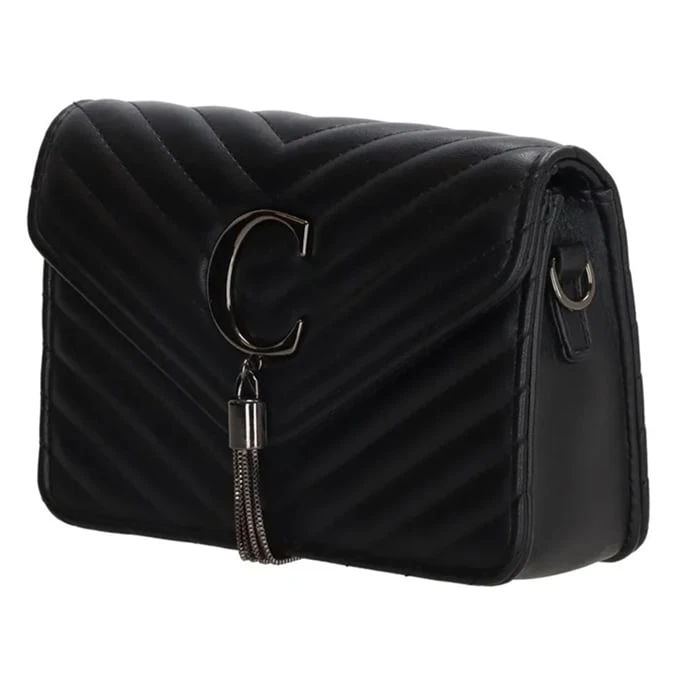 Charm London Belleville Schoudertas Zwart-zilver 7 Charm London Belleville Schoudertas Zwart-zilver - Afbeelding 5