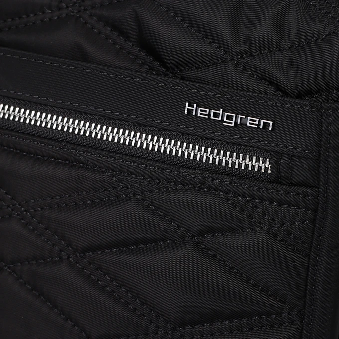 Hedgren Inner City Eye Schoudertas M New Quilt Black 7 Hedgren Inner City Eye Schoudertas M New Quilt Black - Afbeelding 5