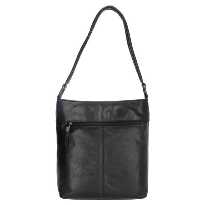 Micmacbags Porto Schoudertas Zwart 7 Micmacbags Porto Schoudertas Zwart - Afbeelding 5