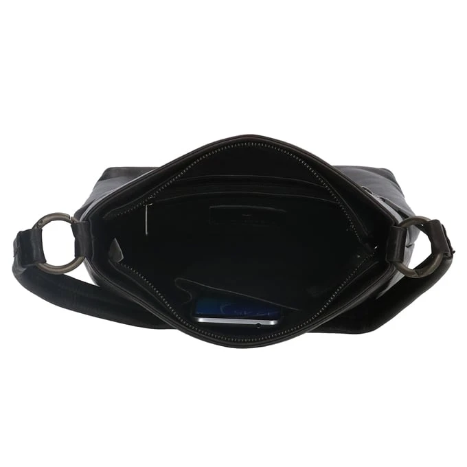 Micmacbags Porto Schoudertas Zwart 8 Micmacbags Porto Schoudertas Zwart - Afbeelding 6