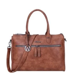 Wimona Fabiana-Two Dames Laptoptas Cognac