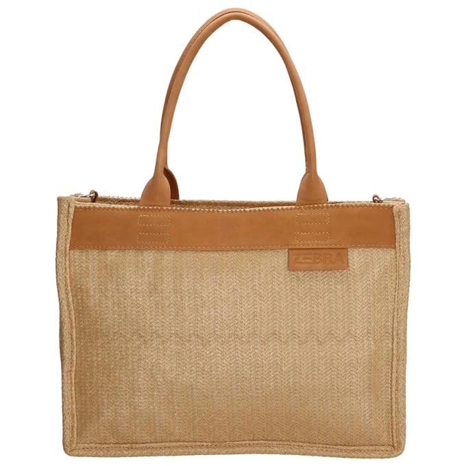 Zebra Trends Natural Bags Schoudertas Donker Natuur 5 Zebra Trends Natural Bags Schoudertas Donker Natuur - Afbeelding 3