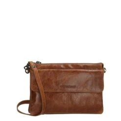 Micmacbags Porto Crossbody Tas Bruin