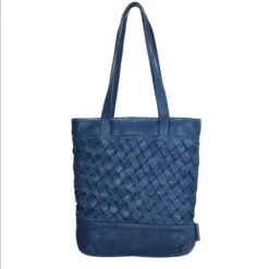 Micmacbags Artisian Shopper Kobalt Blauw -Samsoni Koffers Winkel image 2779