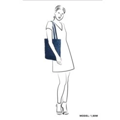 Micmacbags Artisian Shopper Kobalt Blauw -Samsoni Koffers Winkel image 2780