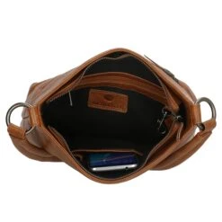 Micmacbags Porto Schoudertas Bruin -Samsoni Koffers Winkel image 2793