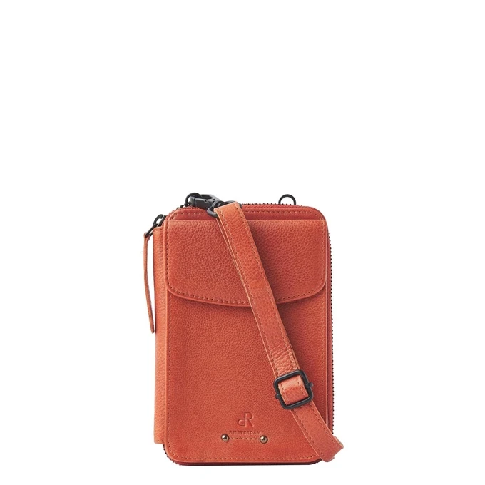 DR Amsterdam Tampa Schoudertas / Portemonnee Orange 3 DR Amsterdam Tampa Schoudertas / Portemonnee Orange