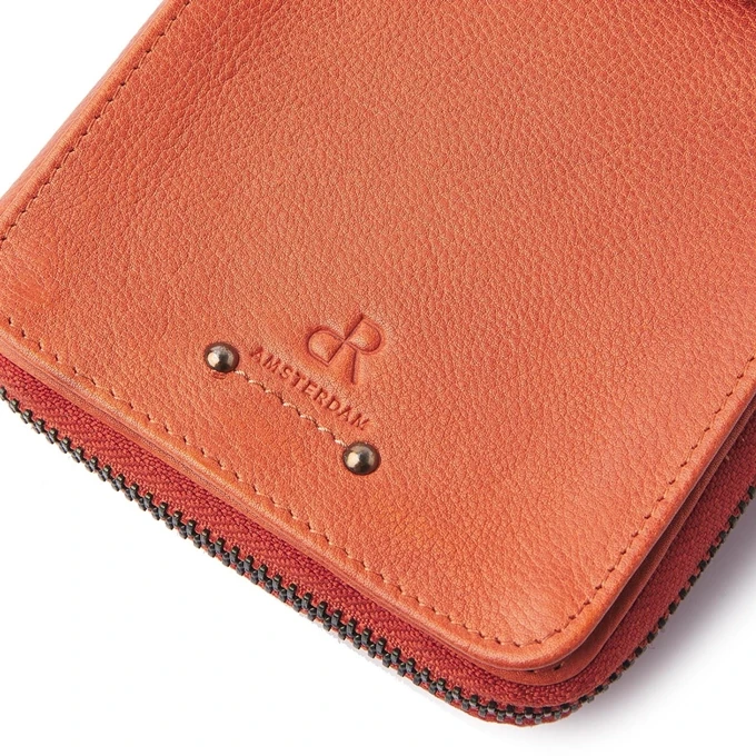 DR Amsterdam Tampa Schoudertas / Portemonnee Orange 6 DR Amsterdam Tampa Schoudertas / Portemonnee Orange - Afbeelding 4