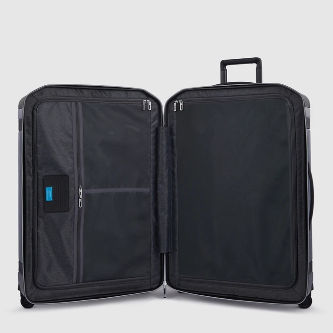 Piquadro PQ-Light Premium Big Size Spinner 75 Grey-black 7 Piquadro PQ-Light Premium Big Size Spinner 75 Grey-black - Afbeelding 5