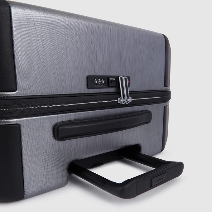 Piquadro PQ-Light Premium Big Size Spinner 75 Grey-black 8 Piquadro PQ-Light Premium Big Size Spinner 75 Grey-black - Afbeelding 6