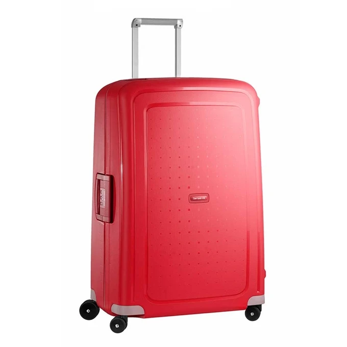 Samsonite S'Cure Spinner 75 Crimson Red 3 Samsonite S'Cure Spinner 75 Crimson Red
