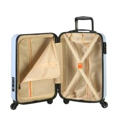 Princess Traveller PT-01 Large Trolley Poolhouse Blue -Samsoni Koffers Winkel image 569