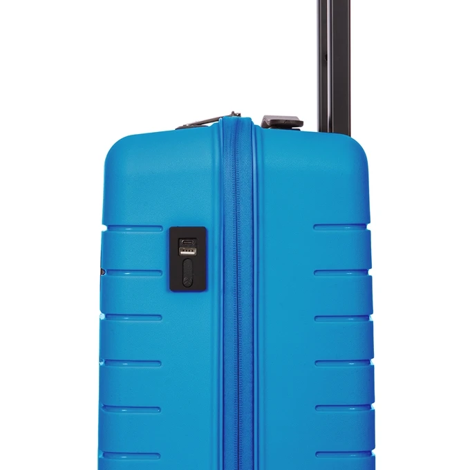 Bric's Ulisse Trolley 55 USB Electric Blue 11 Bric's Ulisse Trolley 55 USB Electric Blue - Afbeelding 9