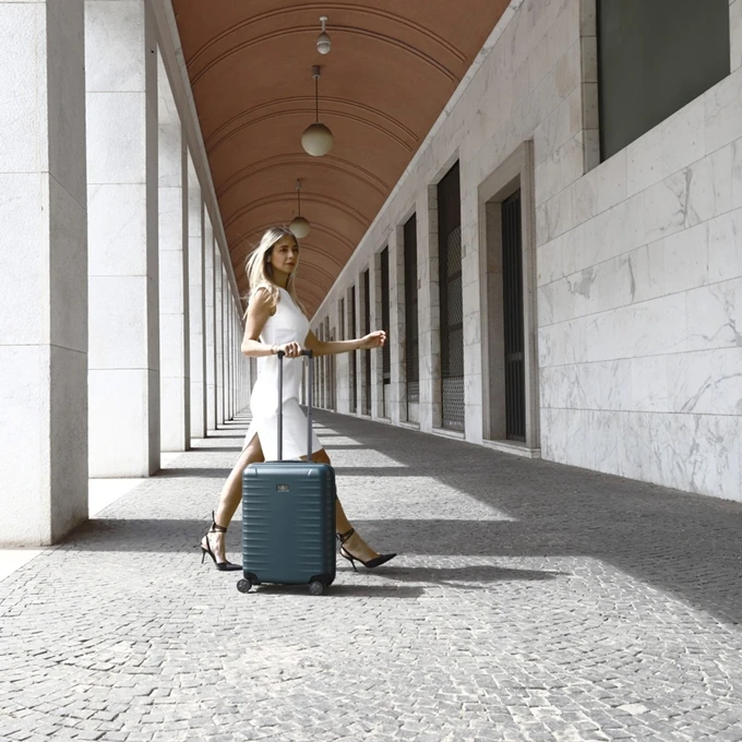 TITAN Litron 4 Wheel Trolley S Grape Green 5 TITAN Litron 4 Wheel Trolley S Grape Green - Afbeelding 3