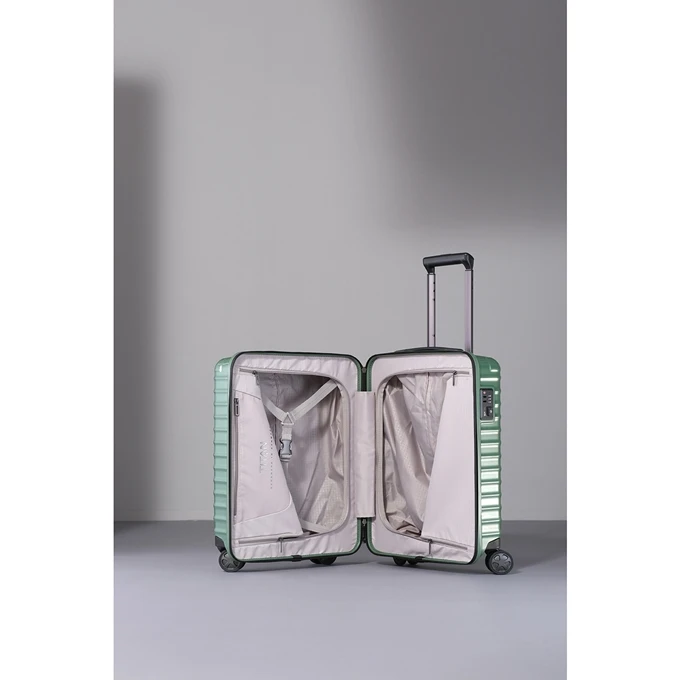 TITAN Litron 4 Wheel Trolley S Grape Green 9 TITAN Litron 4 Wheel Trolley S Grape Green - Afbeelding 7