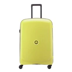 Delsey Belmont Plus 4 Wheel Trolley 71 Chartreuse Green
