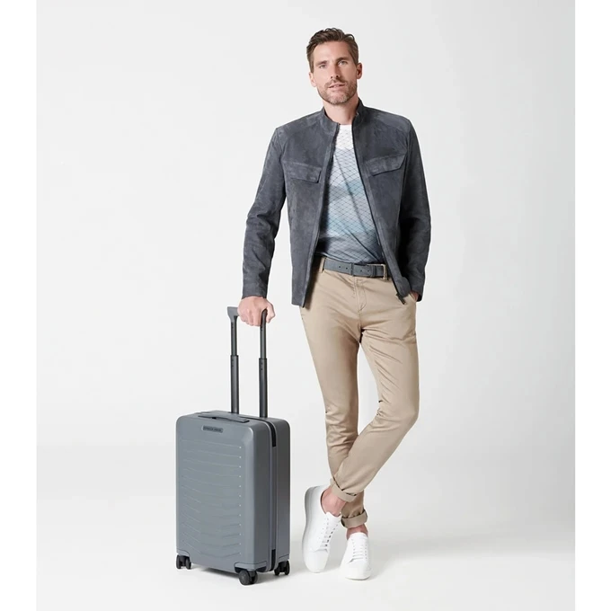 Porsche Design Roadster Hardcase 4W Trolley S Shiny Racing Yellow 4 Porsche Design Roadster Hardcase 4W Trolley S Shiny Racing Yellow - Afbeelding 2