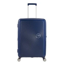 American Tourister Soundbox Spinner 67 Expandable Midnight Navy